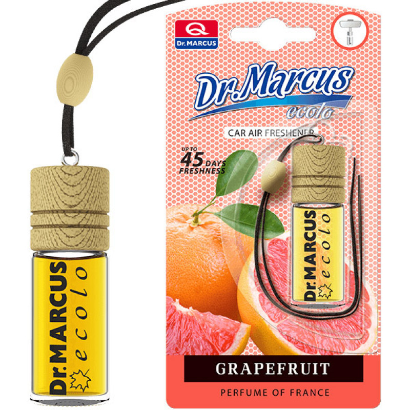 Ароматизатор ECOLO грейпфрут (Grepefruit) 4,5 ml пляшечка з підвіскою