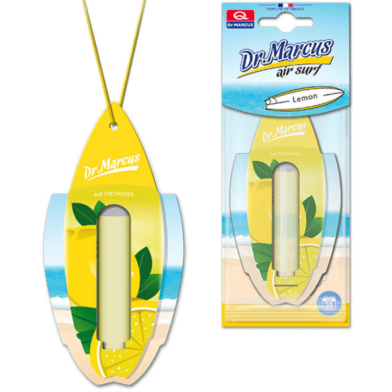 Ароматизатор AIR SURF лимон (Lemon) підвіска з гелем