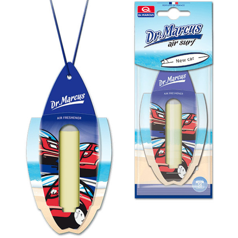 Ароматизатор AIR SURF нова машина (New Car) підвіска з гелем