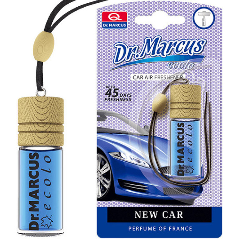 Ароматизатор ECOLO нова машина (New Car) 4,5 ml пляшечка з підвіскою