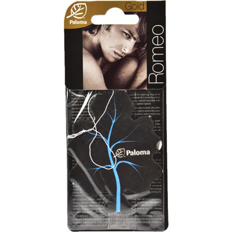 Ароматизатор повітря картонний Paloma Gold ROMEO