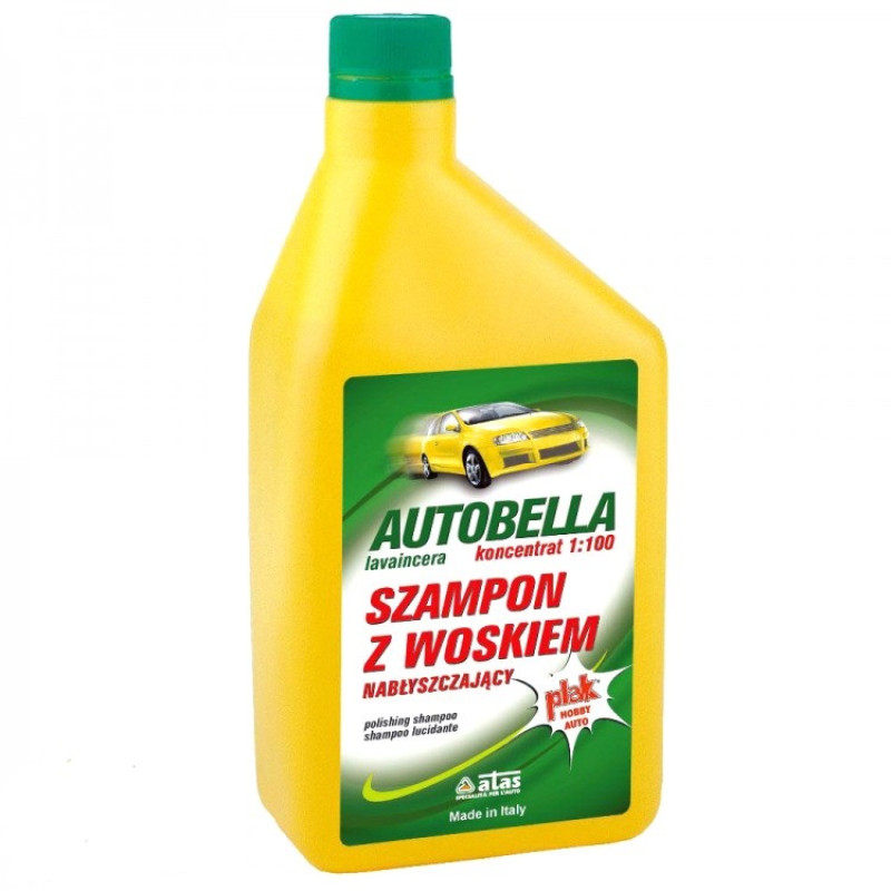Шампунь для ручного миття з воском AUTOBELLA WOSK 1 л