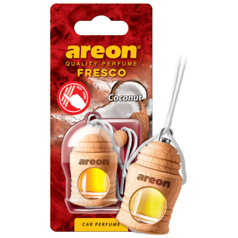 Ароматизатор Areon Fresco підвіска з рідиною Кокос