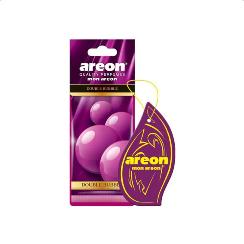 Ароматизатор Areon Mon картонна підвіска Дабл Бабл Гам