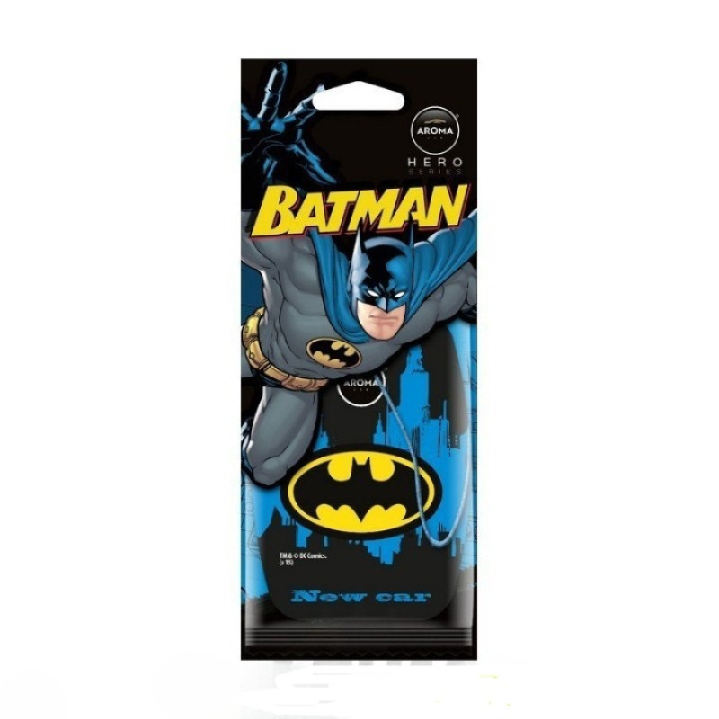 Ароматизатор Aroma Car Batman картонна підвіска Нова машина