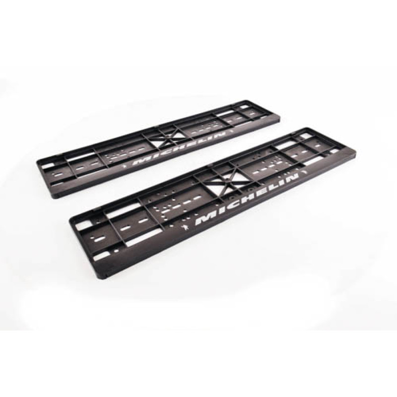 Рамка номера пластик (книжка, з написом Michelin), комплект