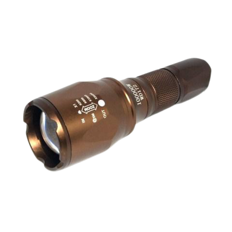 Ліхтар 172 CREE POLICE ZOOM МОНОкріст, 5 режимів з режимом SOS, 125*40*25мм, Li-ion акк
