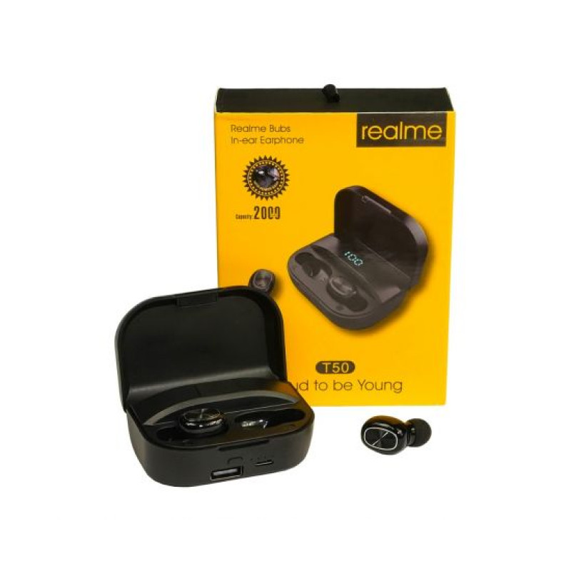 Навушники Realme T50 (K) Black