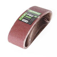 Стрічка шліфувальна нескінченна 75×533мм  P80 (10шт.)