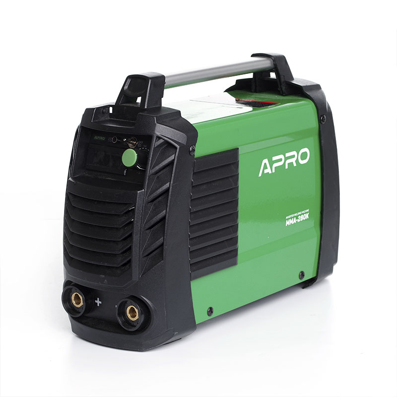 Сварочный аппарат инверторный ММА-280 К, 20-280А, эл.5мм, ПВ 60%, 2,5+1,5м, кейс (APRO)