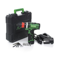 Дриль-шуруповерт, швидкознімний 12В / 1,5А / ЗУ / кейс / 2АКБ / 12DC (APRO)