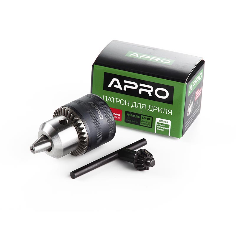 Патрон для дрилі з ключем M12*1.25, 1.5-13мм