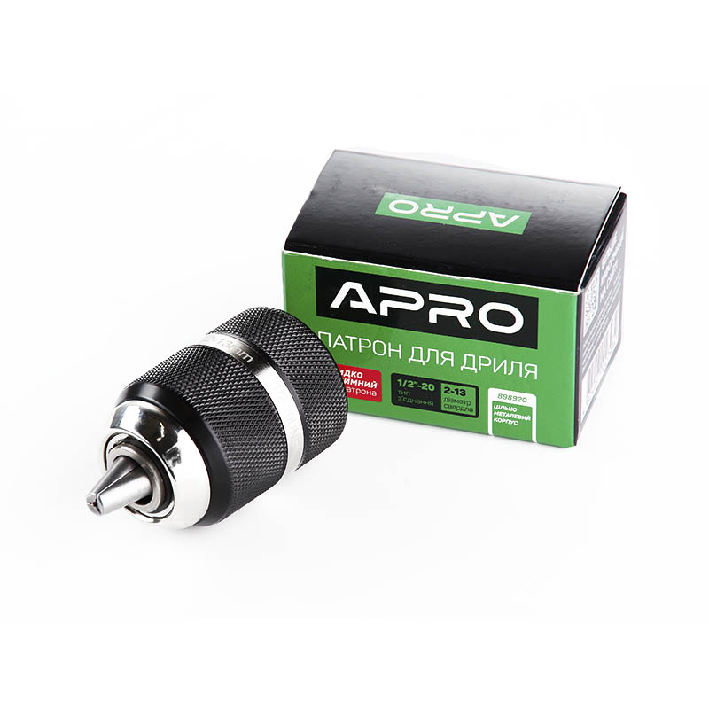 Патрон для дрилі швидкозажимний 1/2 - 20, 2.0-13мм