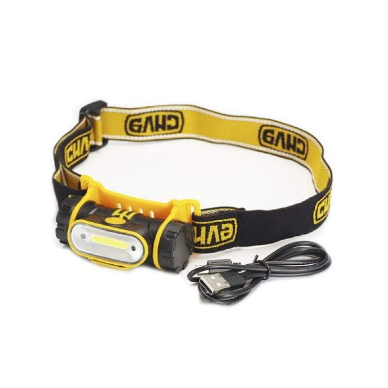 Ліхтар налобний Вольт з сенсором (акумулятор Li-ion 18650 3,7V 2200mAh)