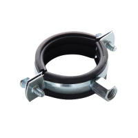 Хомут трубний APRO107-115 мм (4'') М8/М10 з комбінованою гайкою