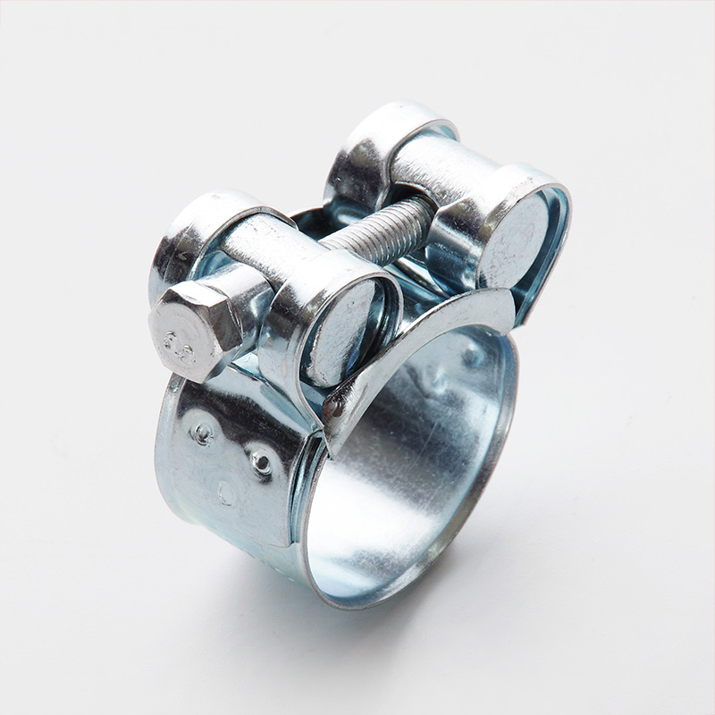 Хомут силовий Mini оцинкований W1 8-10 (пач. 50 штук) (APRO)