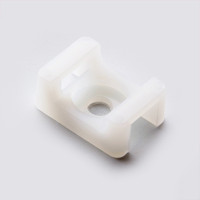 Майданчик для кабельних стяжок з монтажним отвором 22 * 15 * 9 * 5 мм (пач. 100шт)