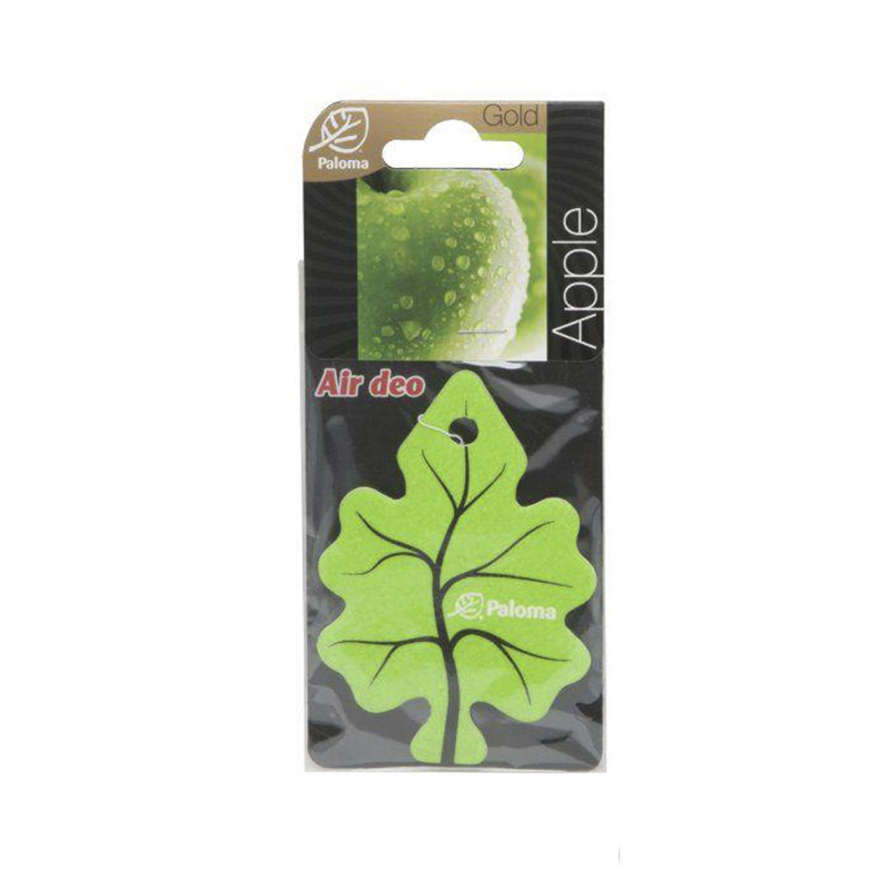 Ароматизатор повітря картонний Paloma Gold GREEN Applе