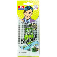 Ароматизатор Coctail Мохіто (Mojito) картонна підвіска
