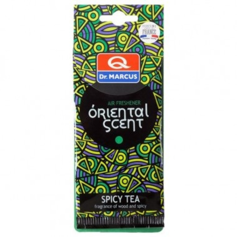 Ароматизатор Oriental scent Ароматний чай (Spicy Tea) картонна підвіска