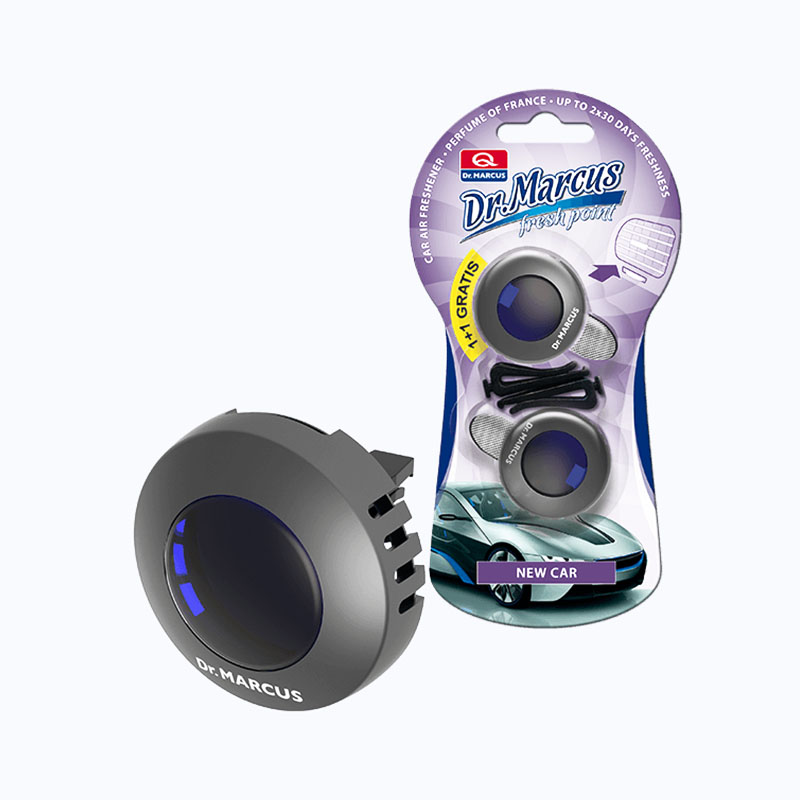 Ароматизатор FRESH POINT нова машина (New Car) 2х2,5 ml на решітку