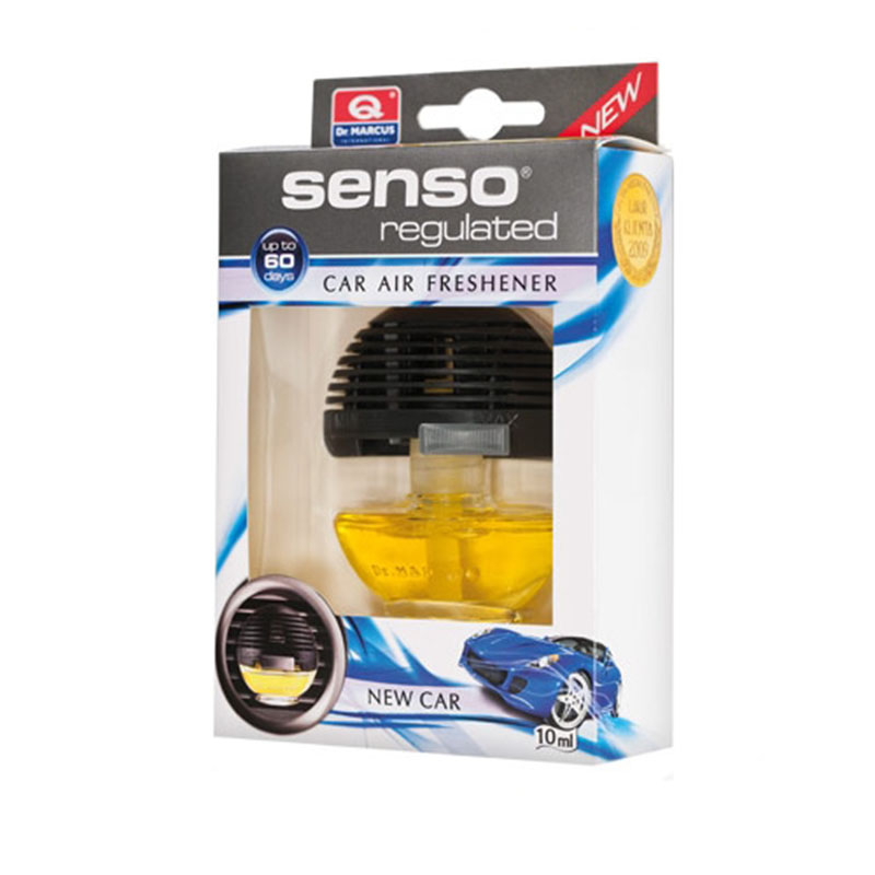 Ароматизатор SENSO REGULATED нова машина (New car) на решітку