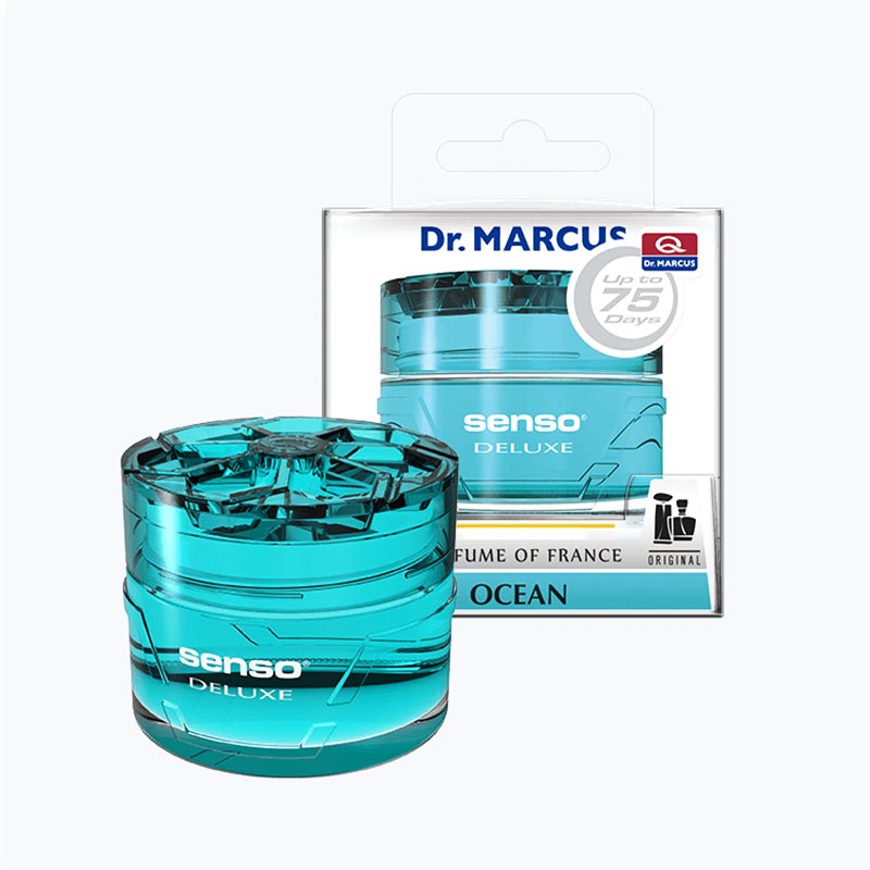 Ароматизатор SENSO DELUXE океан (Ocean) банка з гелем 