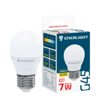 Лампа світлодіодна ENERLIGHT G45 7Вт 3000K E27