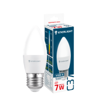 Лампа світлодіодна ENERLIGHT С37 7Вт 4100K E27