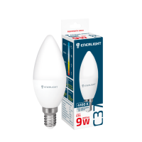 Лампа світлодіодна ENERLIGHT С37 9Вт 4100K E14