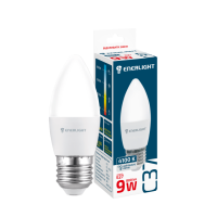 Лампа світлодіодна ENERLIGHT С37 9Вт 4100K E27