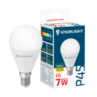 Лампа світлодіодна ENERLIGHT P45 7Вт 3000K E14