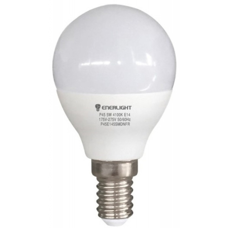 Лампа світлодіодна ENERLIGHT P45 5Вт 4100K E14