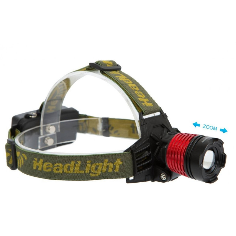 Ліхтар 101 на лоб T6 POLICE DIMMER, 3 режима, Li-ion акк.