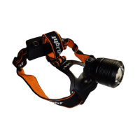 Ліхтар 105 на лоб T6 POLICE DIMMER, 3 режима бел+син, Li-ion акк.