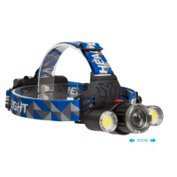 Ліхтар 130 на лоб T6 POLICE DIMMER, 4 режима, 2*18650 Li-ion акк.