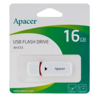 Флешка USB Apacer AH333 16Gb White