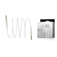 AUX-Кабель BOROFONE BL1 Audiolink 3.5mm/1m white