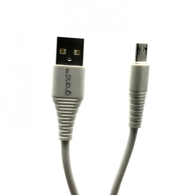 Кабель Grand GC-C01 micro 2.4A white