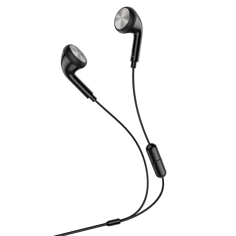 Наушники HOCO M73 Joan universal earphones with mic Black