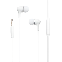 Навушники HOCO M76 Maya universal earphones with mic White 