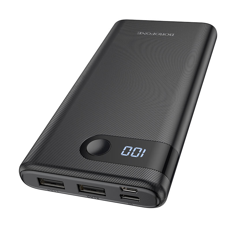 Power Bank BOROFONE BT35 Smart force digital display 10000mAh black