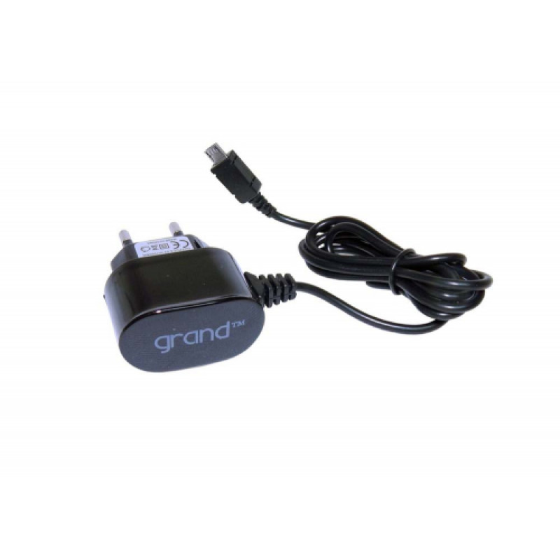 Мережевий зарядний пристрій Grand micro usb 1000mAh