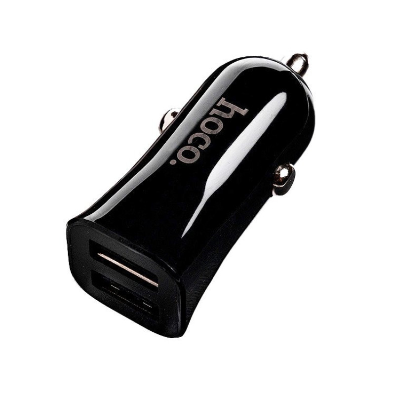 АЗП HOCO Z12 Elite 2USB/2,4A black