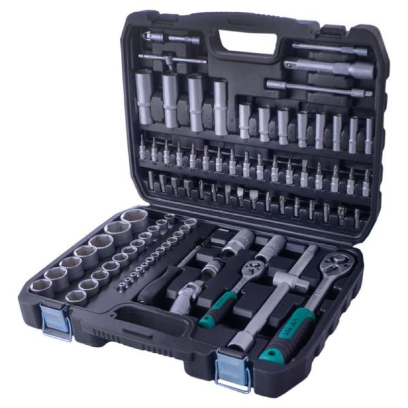 Набор насадок 72Т CrV ¼, ½ 94 шт NEW (СИЛА - Інструмент)