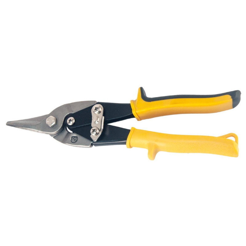 Ножиці по металу 250мм прямі Cr-V (СИЛА - Інструмент)