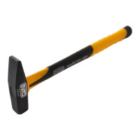 Молоток слюсарний МАЙСТЕР 200гр з фібергласовою рукояткою (СИЛА - Інструмент)