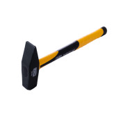 Молоток слесарный МАСТЕР 600гр с фиберглассовой рукояткой (СИЛА - Инструмент)