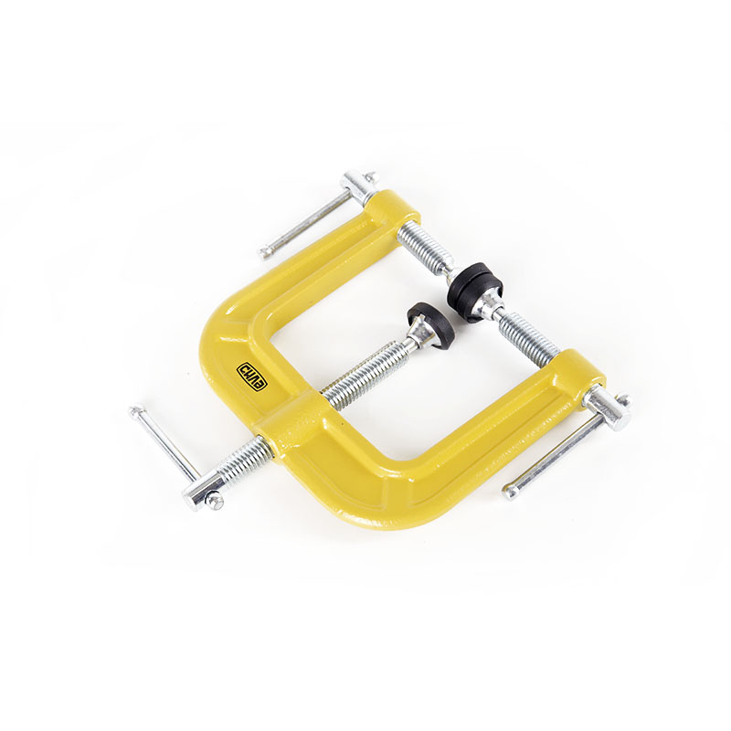 Струбцина столярна універсальна з трьома гвинтами, 64х80 мм. (СИЛА – Інструмент)