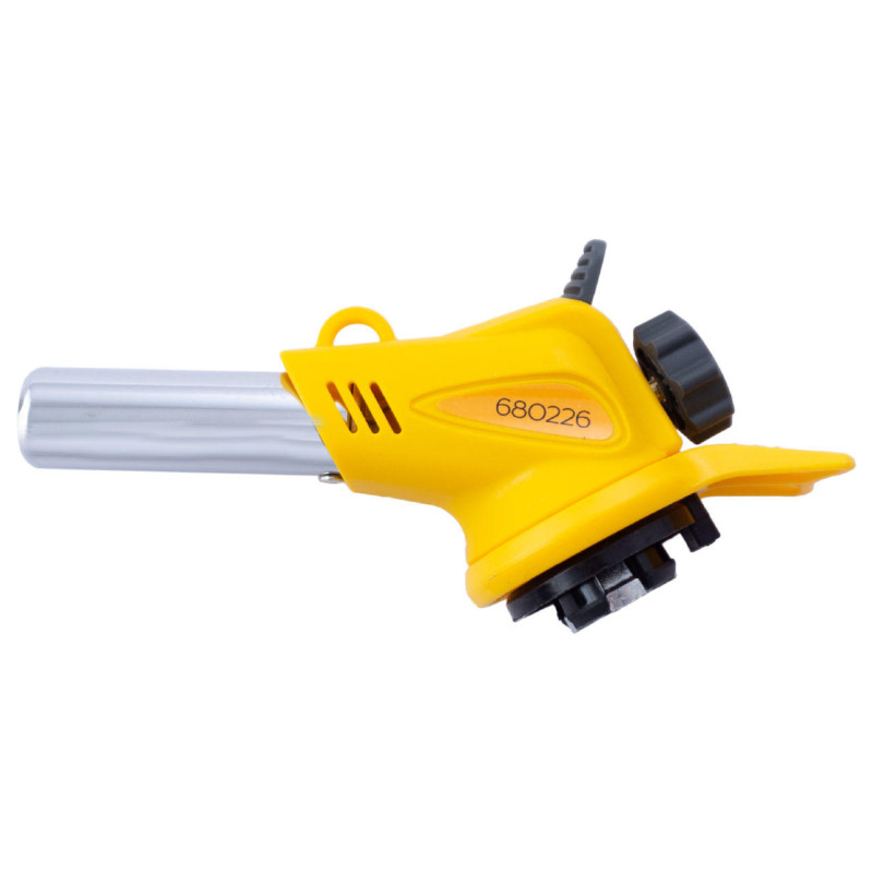 Пальник газовий з пьезоподжигом турбо 22х156мм (СИЛА - Інструмент)